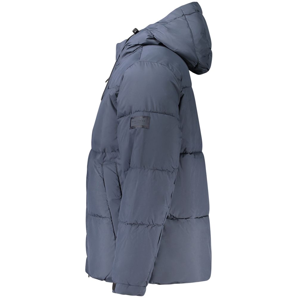 Blue Pepe Jeans puffer jacket in polyester