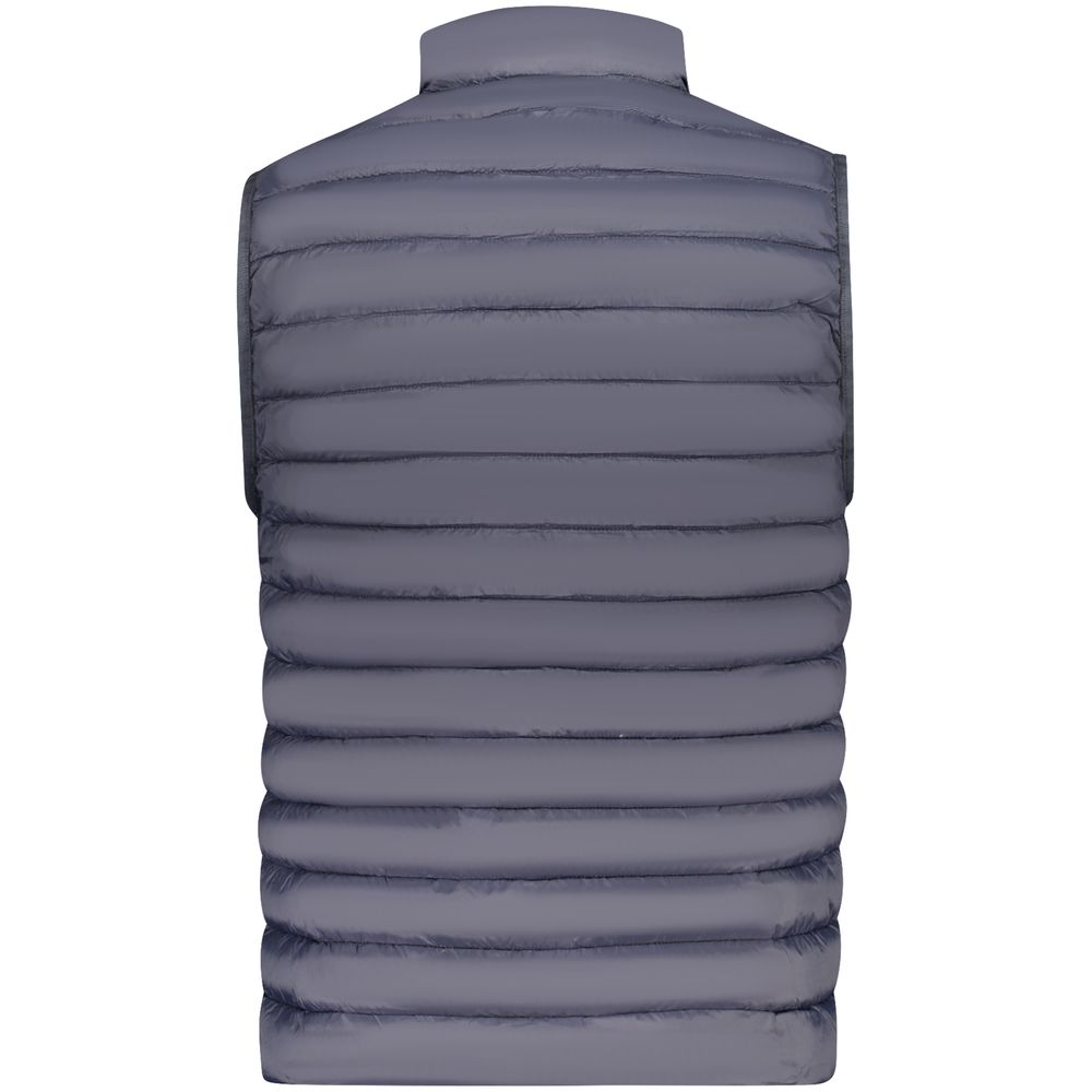 Cavalli Class blue men's polyamide vest