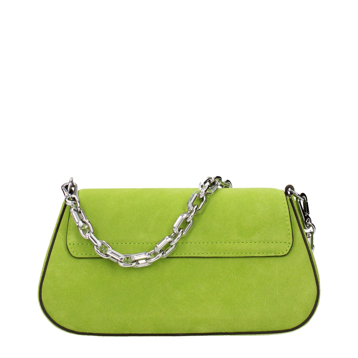 Green Tory Burch suede handbag