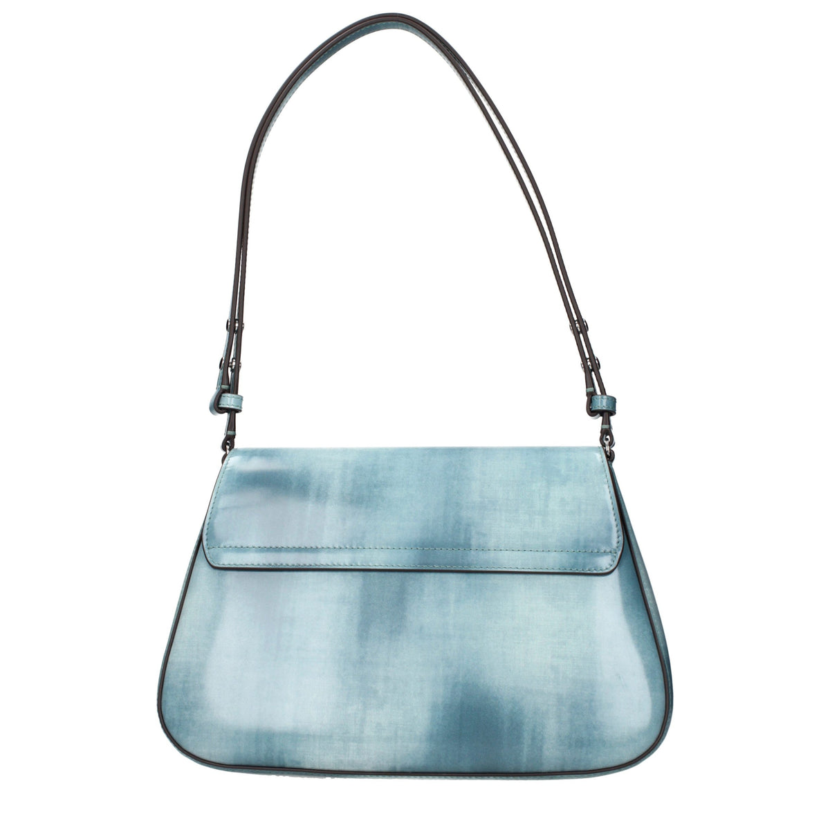 Blue Tory Burch leather shoulder bag
