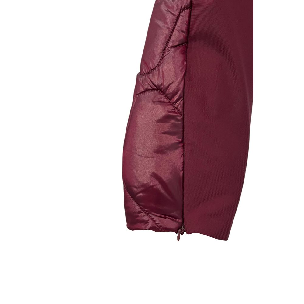Baldinini Trend red nylon jacket for women