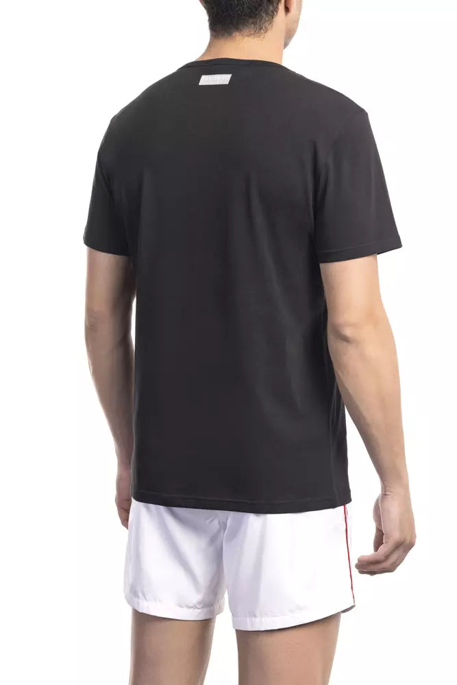 Bikkembergs Black Cotton Men's T-Shirt