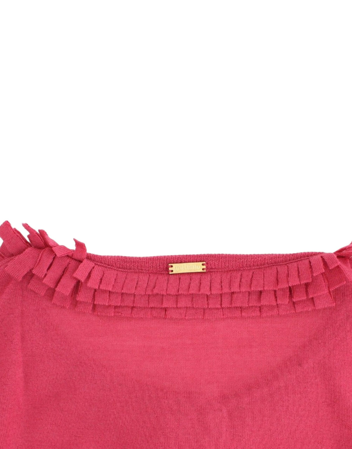 John Galliano pink wool cardigan