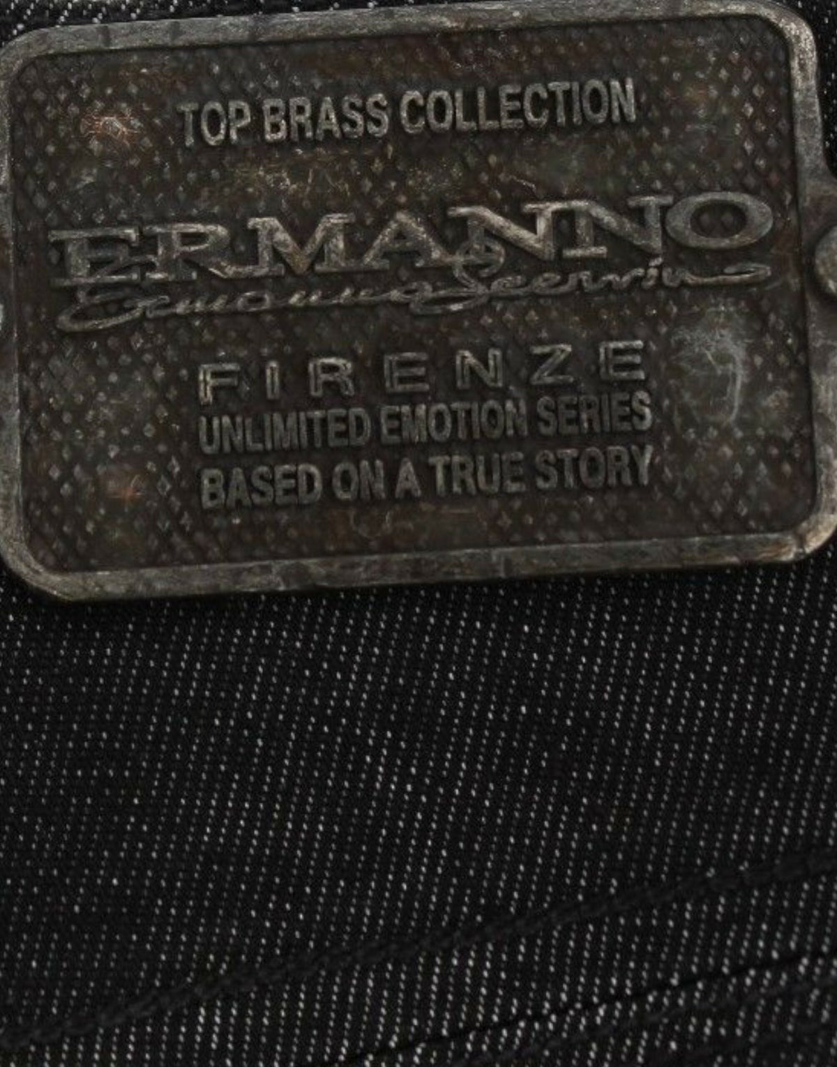 Ermanno Scervino black slim jeans in cotton and polyester