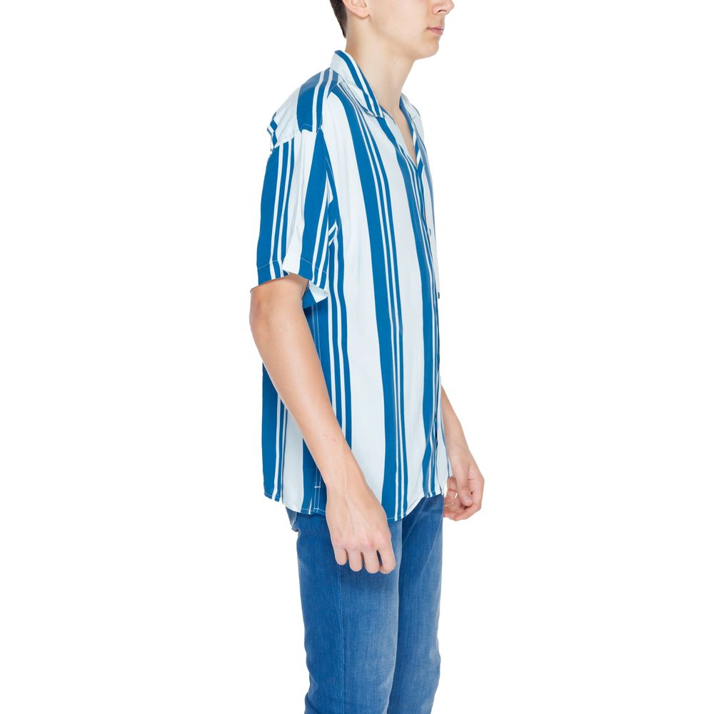 Jack & Jones Jcojeff 12252536 men's short-sleeve shirt – blue