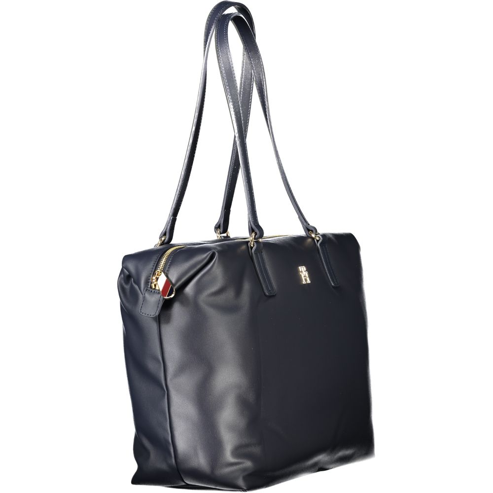 Tommy Hilfiger Two-Handle Shoulder Bag – Blue