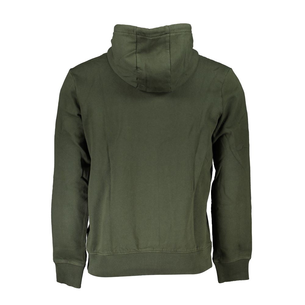 Napapijri Verde Cotton Male Sweatshirt
