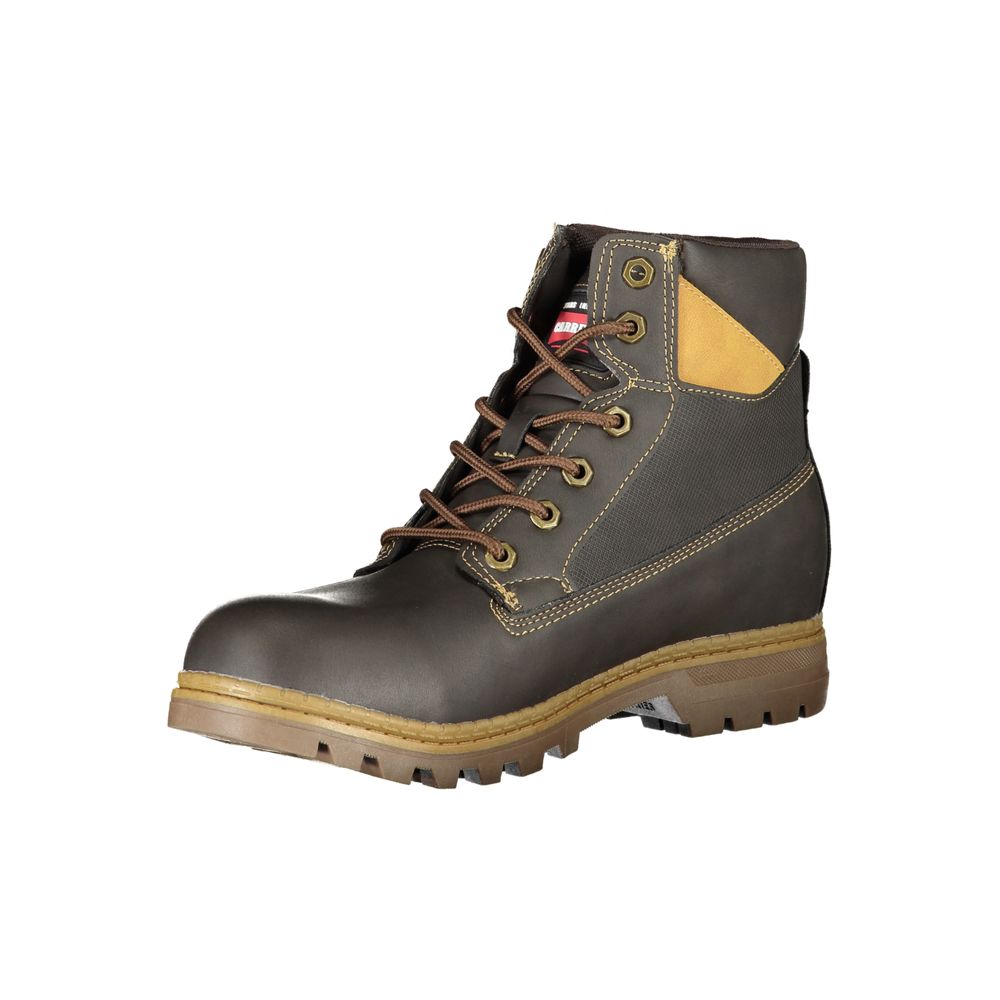 Carrera Men's Lace-Up Ankle Boots – Brown