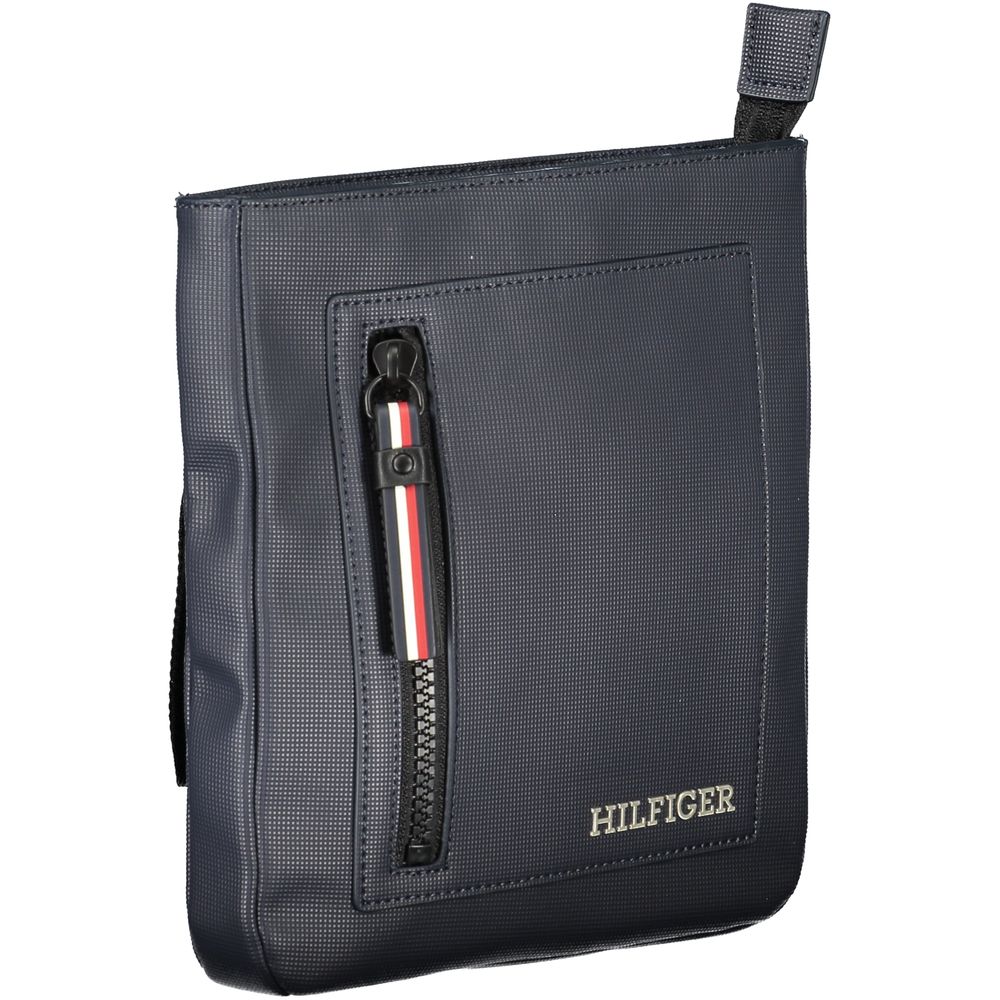 Tommy Hilfiger Polyurethane Shoulder Bag – Navy