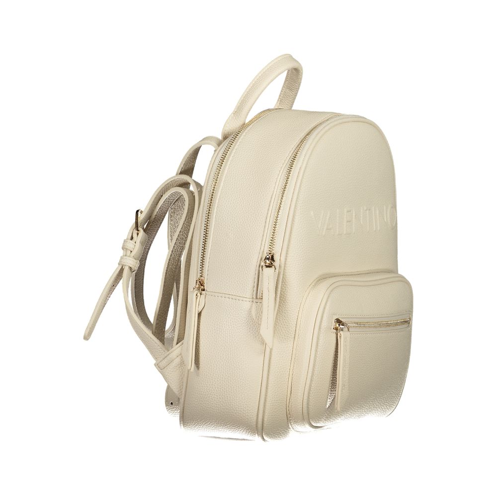 Valentino Bags Beige Polyethylene Backpack