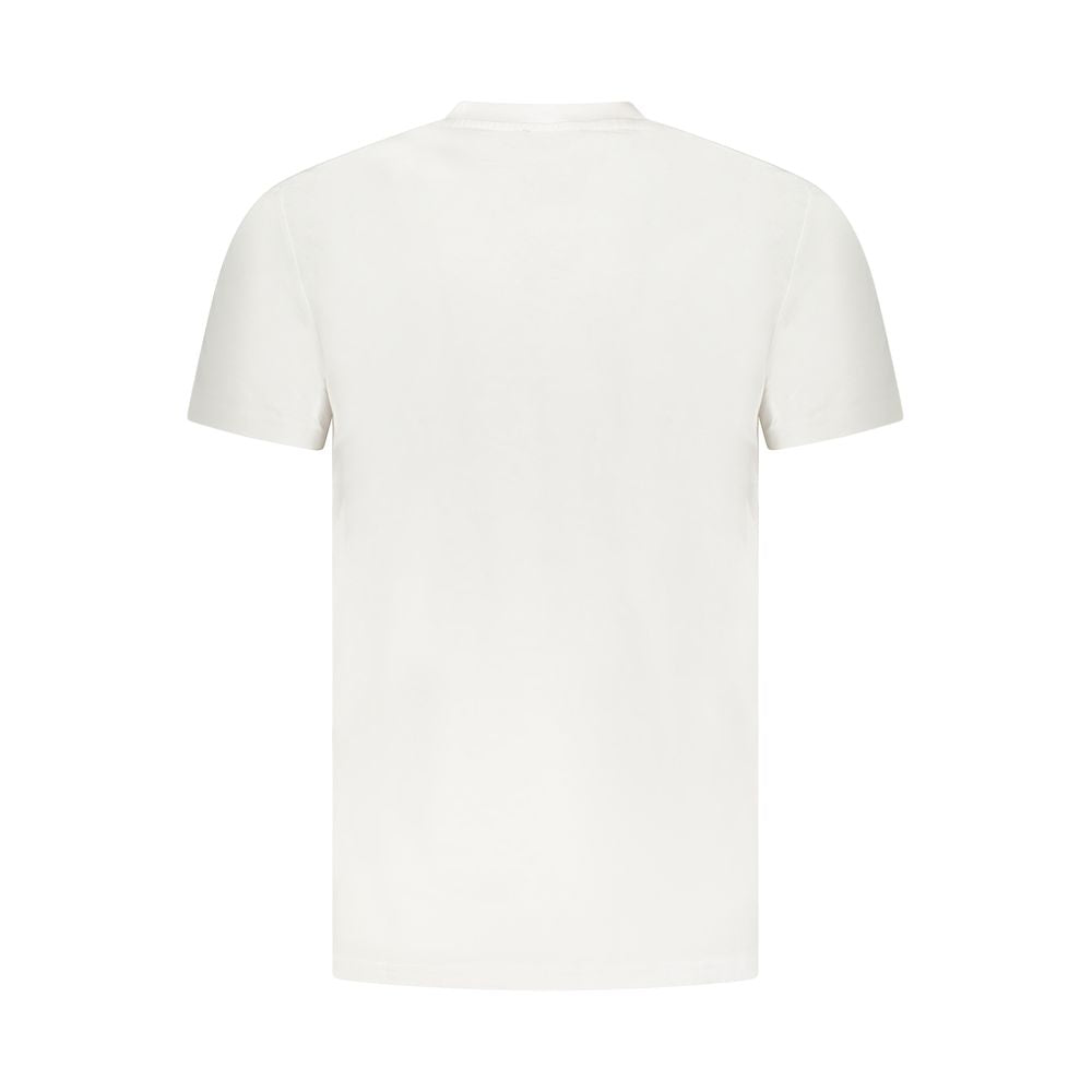 Cavalli Class White Cotton T-Shirt for Men