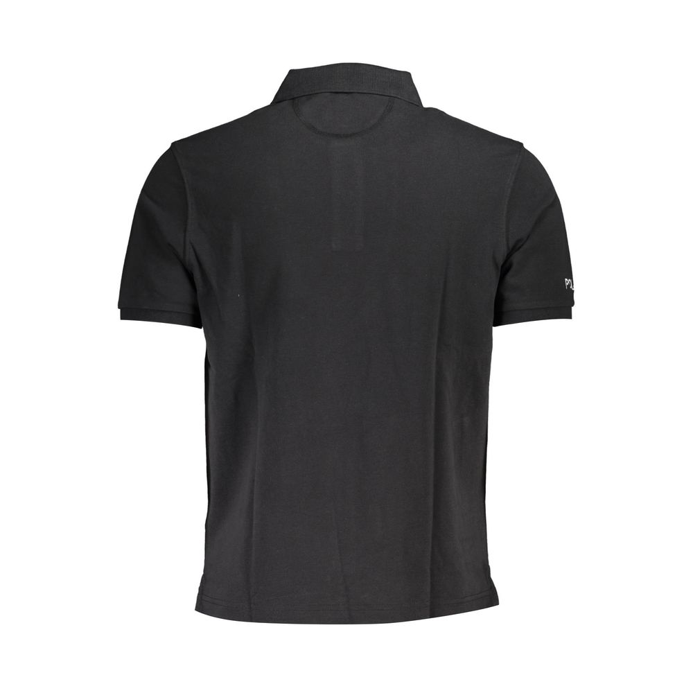 La Martina Men's Cotton Polo Shirt – Black
