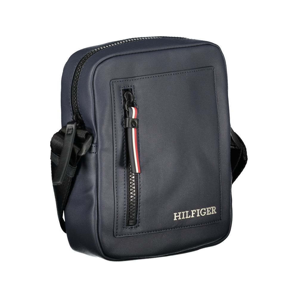Tommy Hilfiger Polyurethane Shoulder Bag – Blue