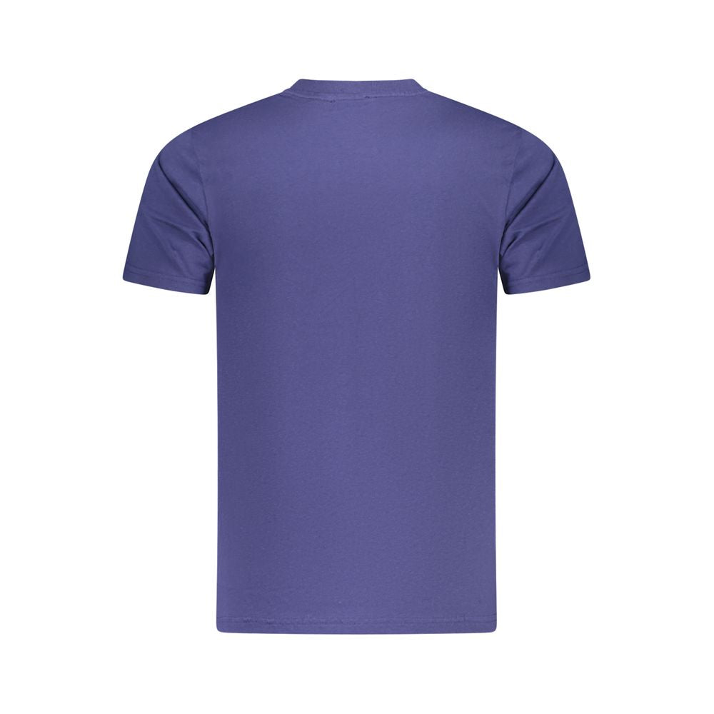 Cavalli Class Blu Cotton Men T-Shirt
