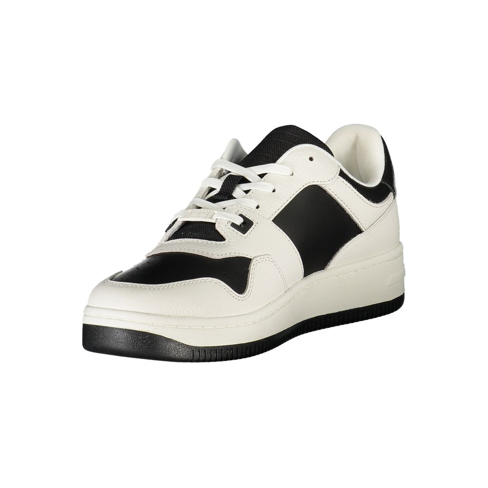 Tommy Hilfiger White Leather Mens Sneakers