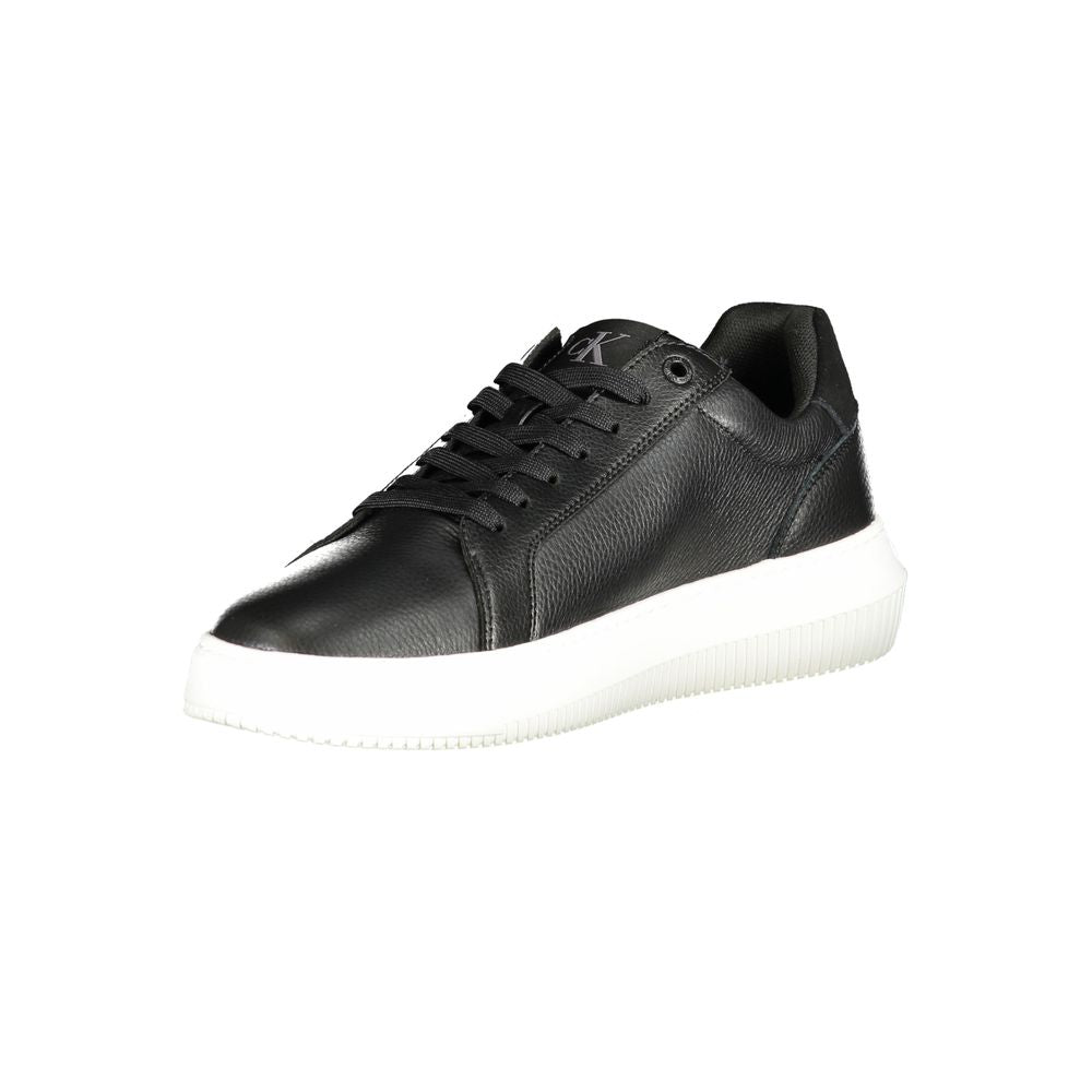 Calvin Klein Black Polyethylene Men Sneakers