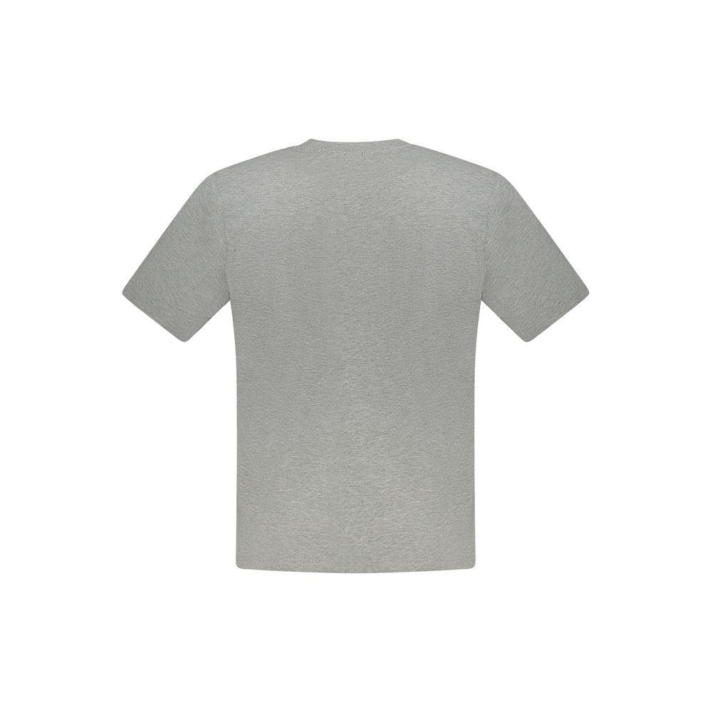 North Sails Grigio Cotton Men T-Shirt