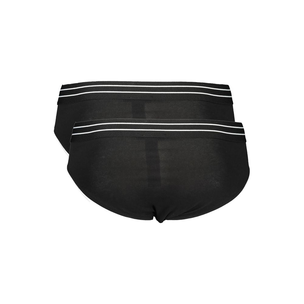 Cavalli Class Men's 2-Pack Briefs – Black