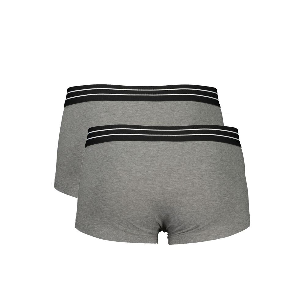 Cavalli Class Men's 2-Pack Boxer Briefs – Grey