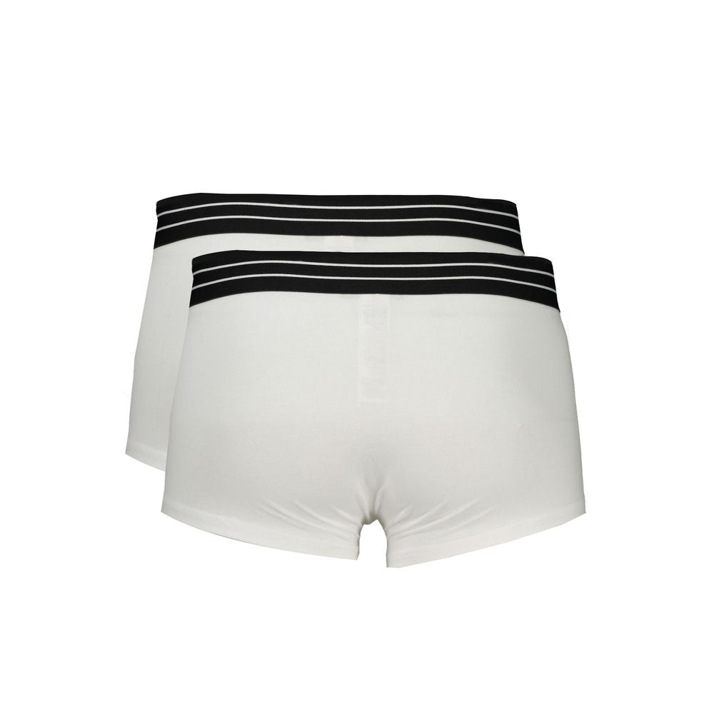 Cavalli Class Men's Boxer Briefs, 2-Pack – White