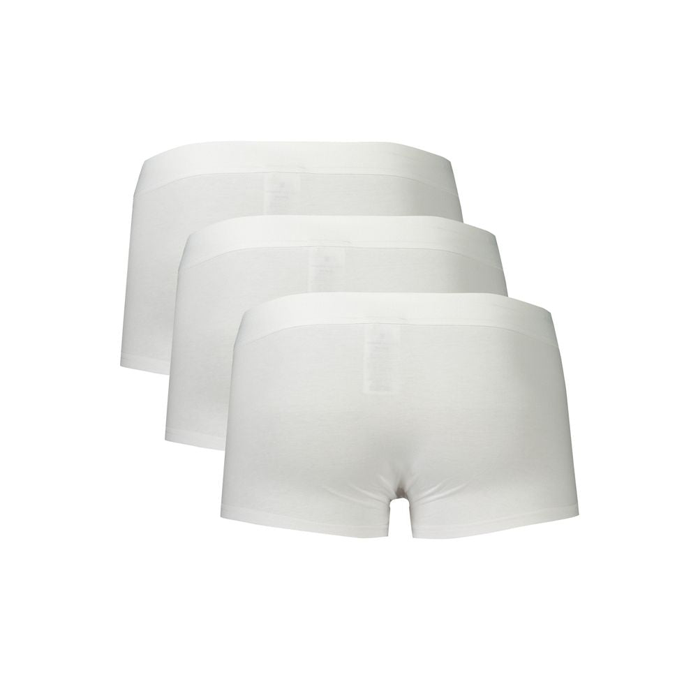 Bikkembergs Parigamba Men's Boxer Briefs 3-Pack – White