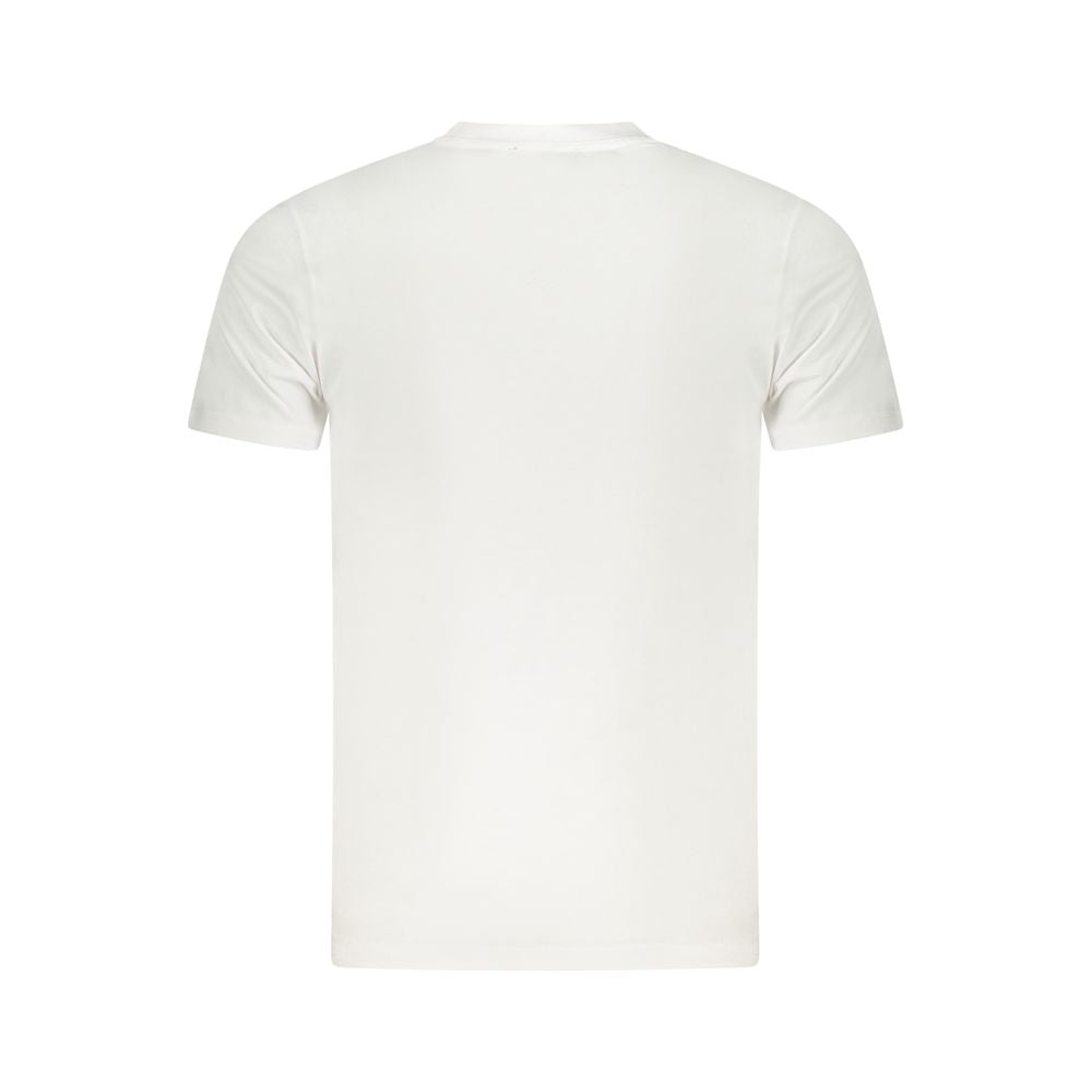 Cavalli Class White Cotton Mens T-Shirt