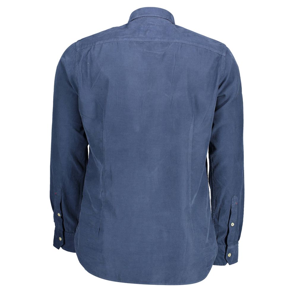 U.S. Polo Assn. Blue Slim-Fit Shirt for Men