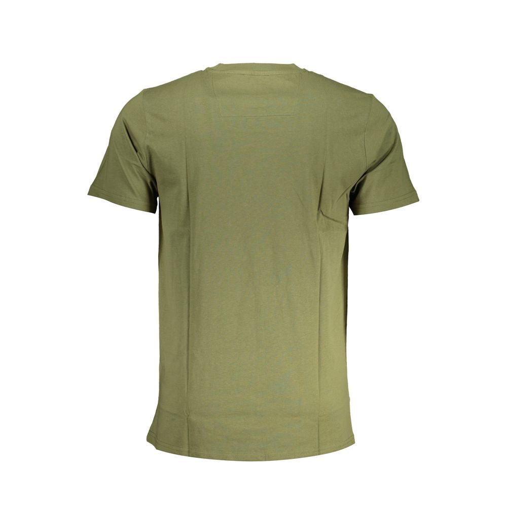 Cavalli Class Verde Cotton Men T-Shirt