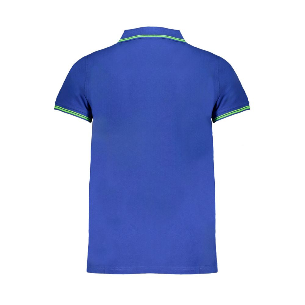 Norway 1963 Men's Polo Shirt with Contrast Details – Blue