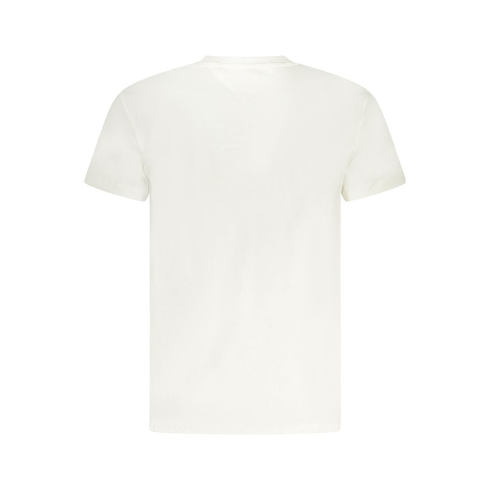 Tommy Hilfiger Bianco Cotton Mens T-Shirt