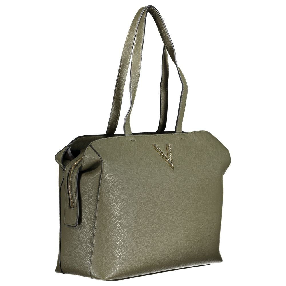 Mario Valentino Polyurethane Handbag – Green