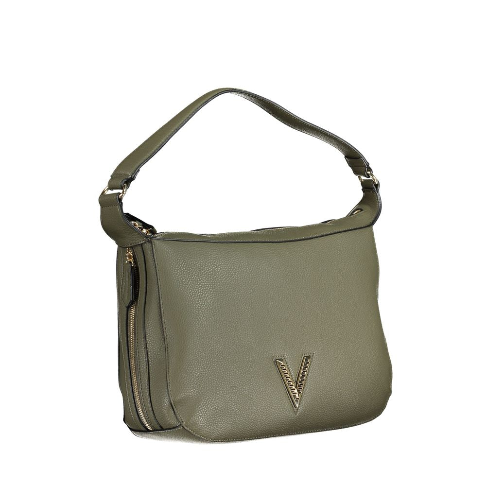 Mario Valentino Polyurethane Shoulder Bag – Green