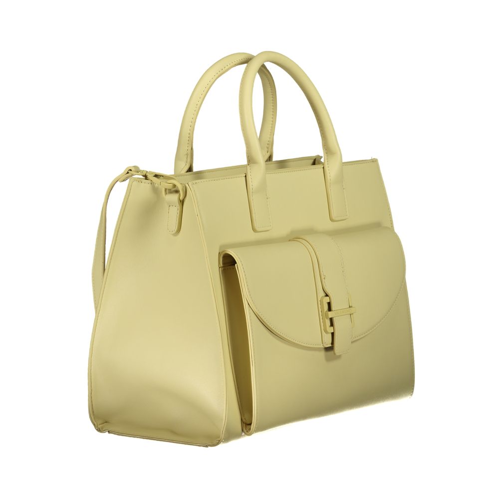 Mario Valentino Polyurethane Shoulder Bag – Green