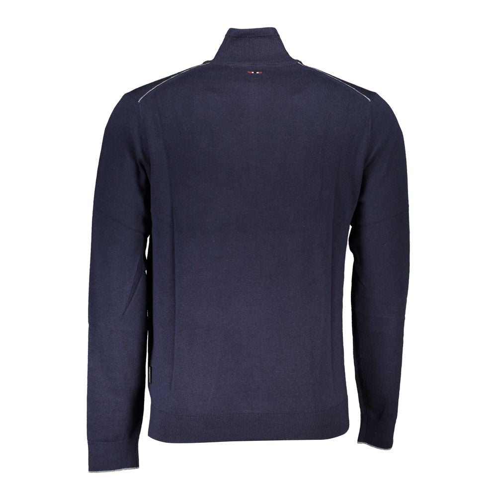 Napapijri Blu Tessuto Mens Sweater