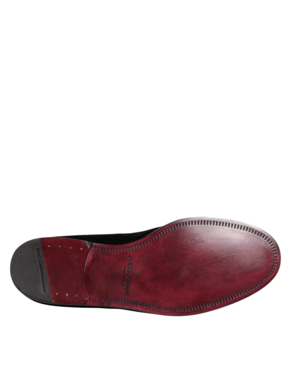 Dolce & Gabbana Men's Cotton-Velvet Loafers – Black