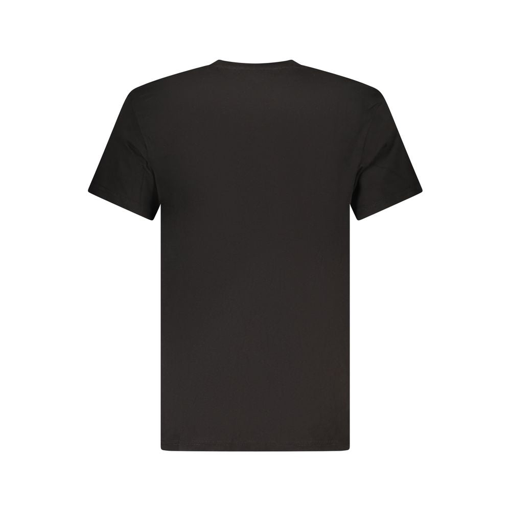 Tommy Hilfiger Black Cotton T-Shirt for Men