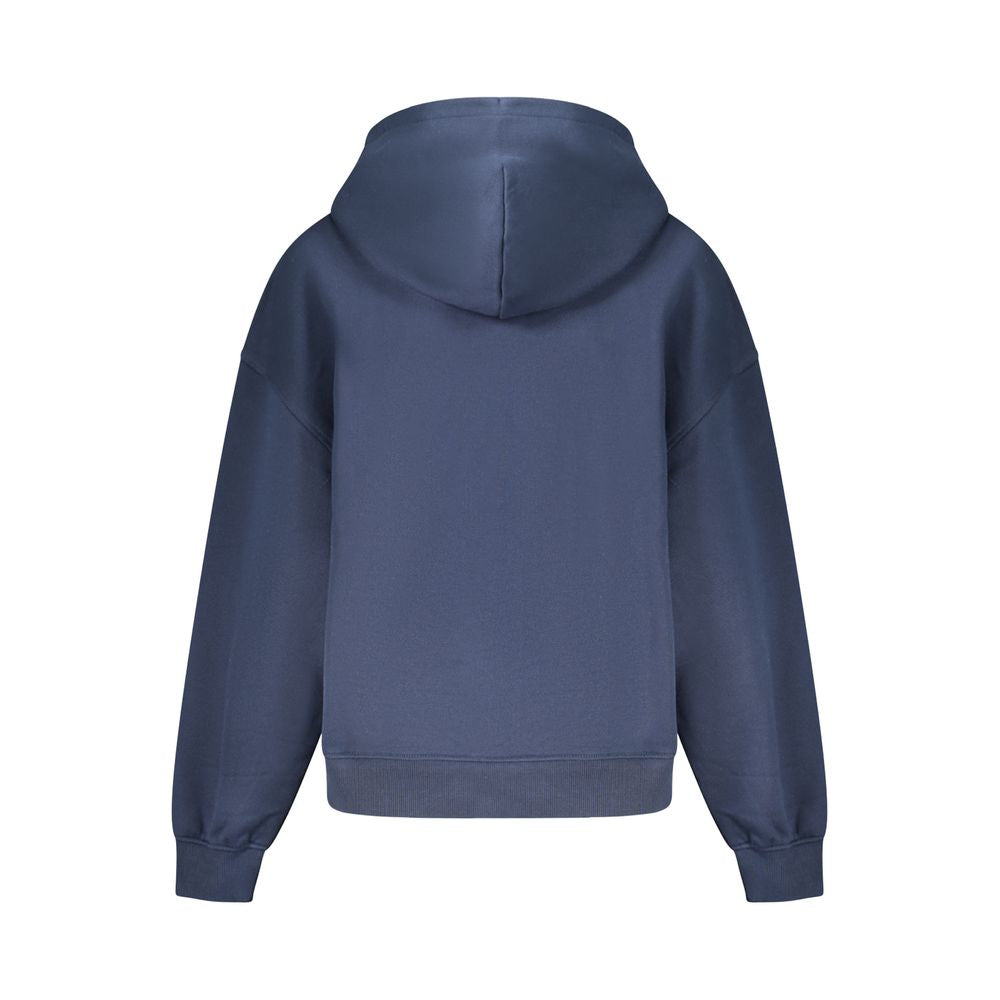 Tommy Hilfiger Blue Cotton Women Sweatshirt