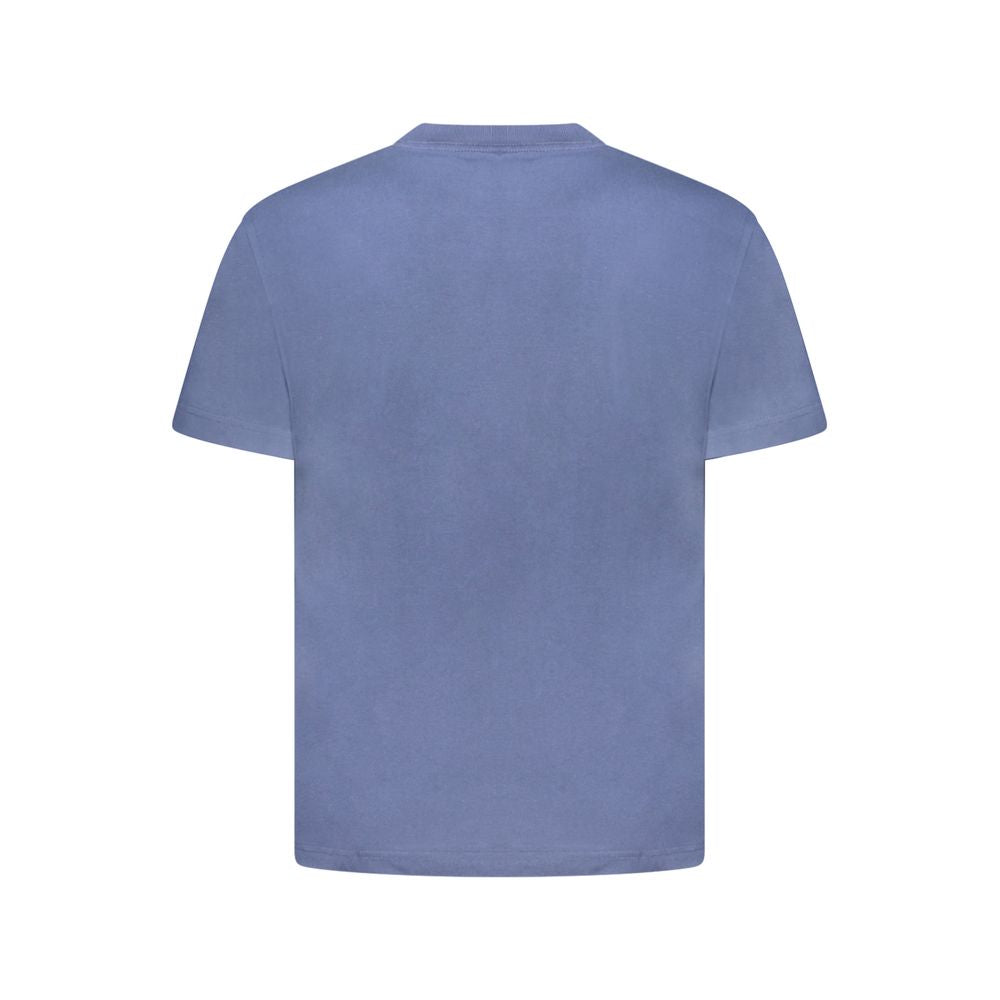Vans Blue Cotton T-Shirt for Men