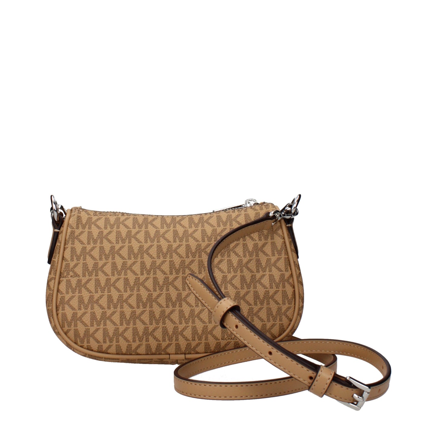 Michael Kors brown fabric handbag