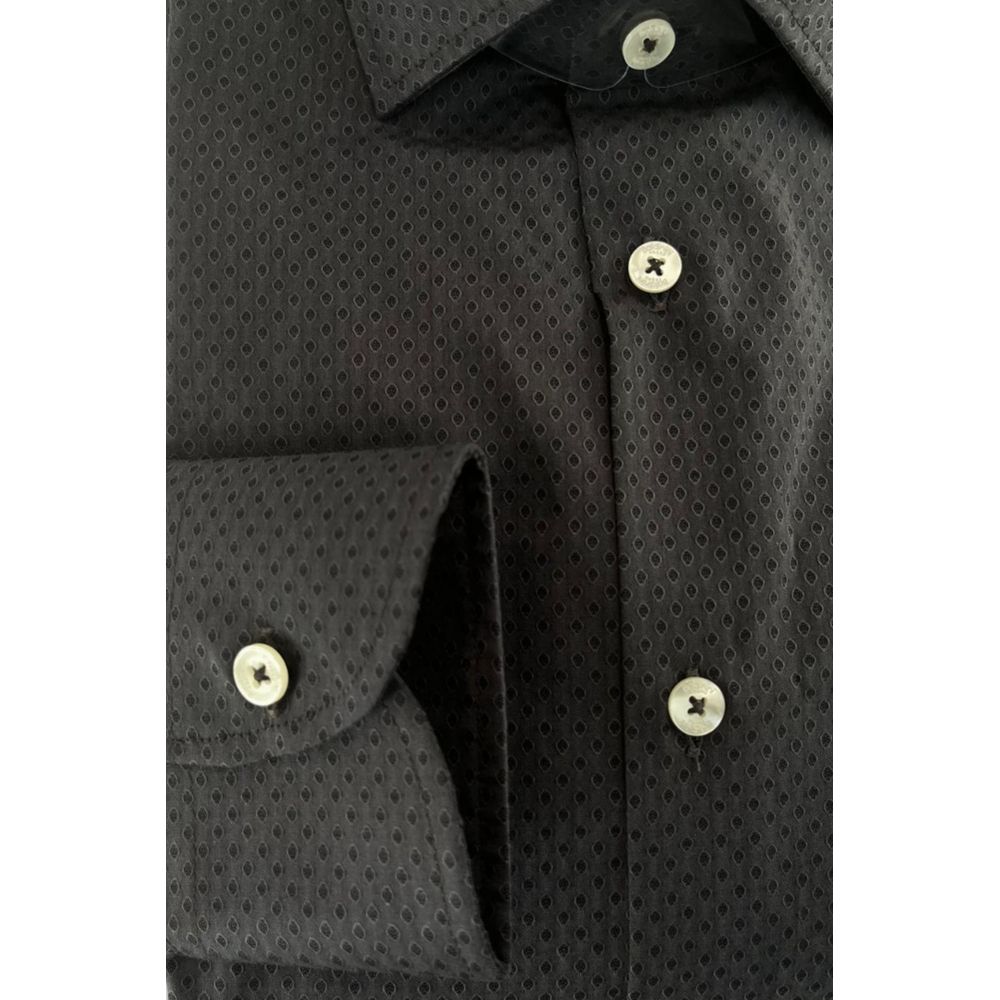 Gray Baldinini Trend cotton shirt