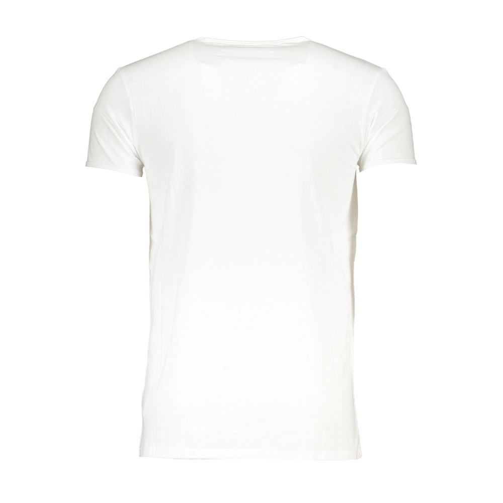 Cavalli Class Men's Cotton-Blend T-Shirt – White