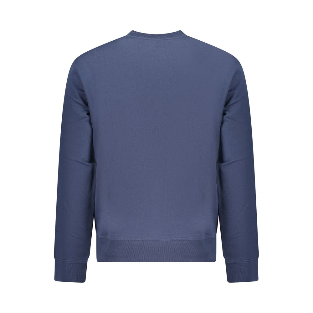 Hugo Boss Blue Cotton Men's Sweatshirt