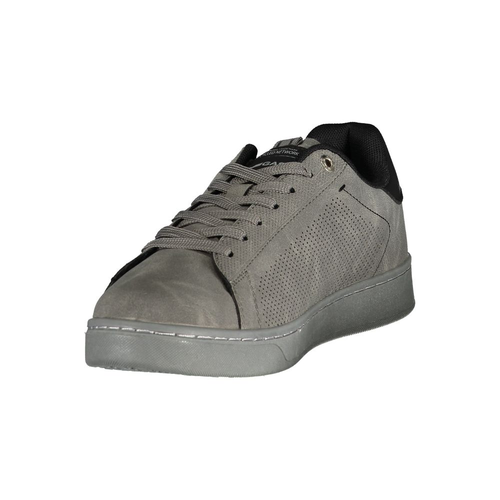 Gas Grigio Polyurethane Men Sneakers
