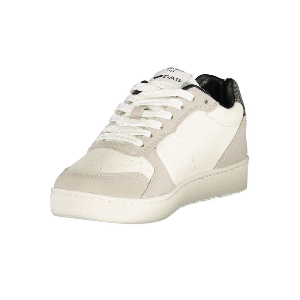 Gas White Polyurethane Women Sneakers