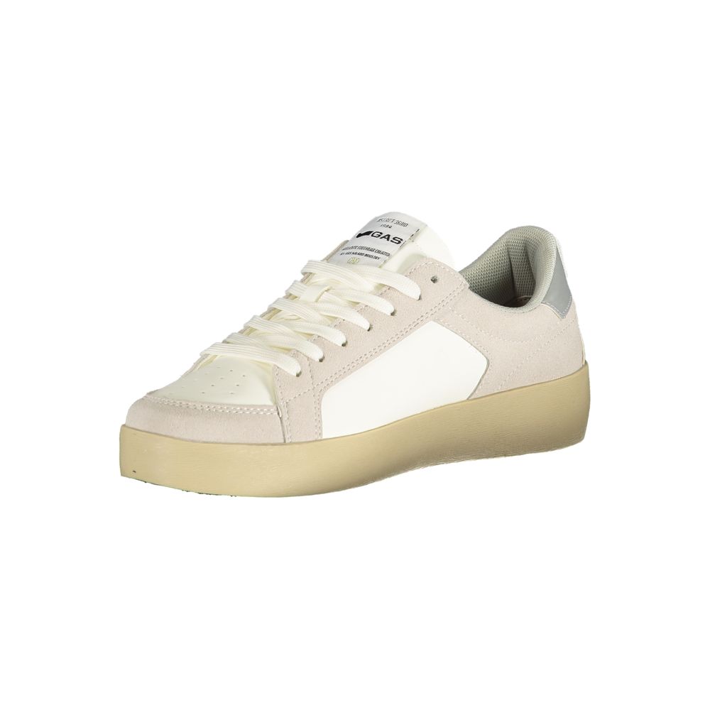 GAS NIKA LTX Women's Sneakers – White/Silver