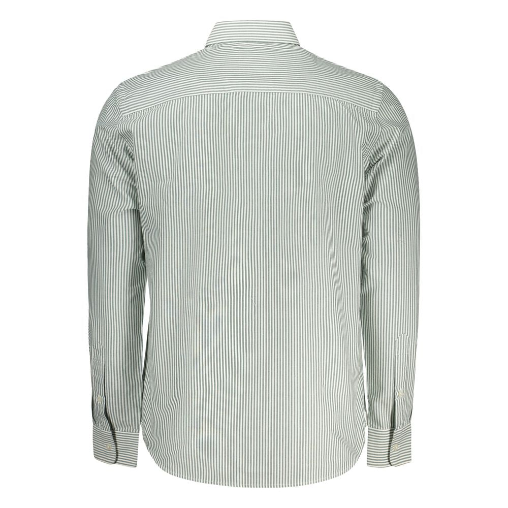 North Sails Green Cotton Men Shirt