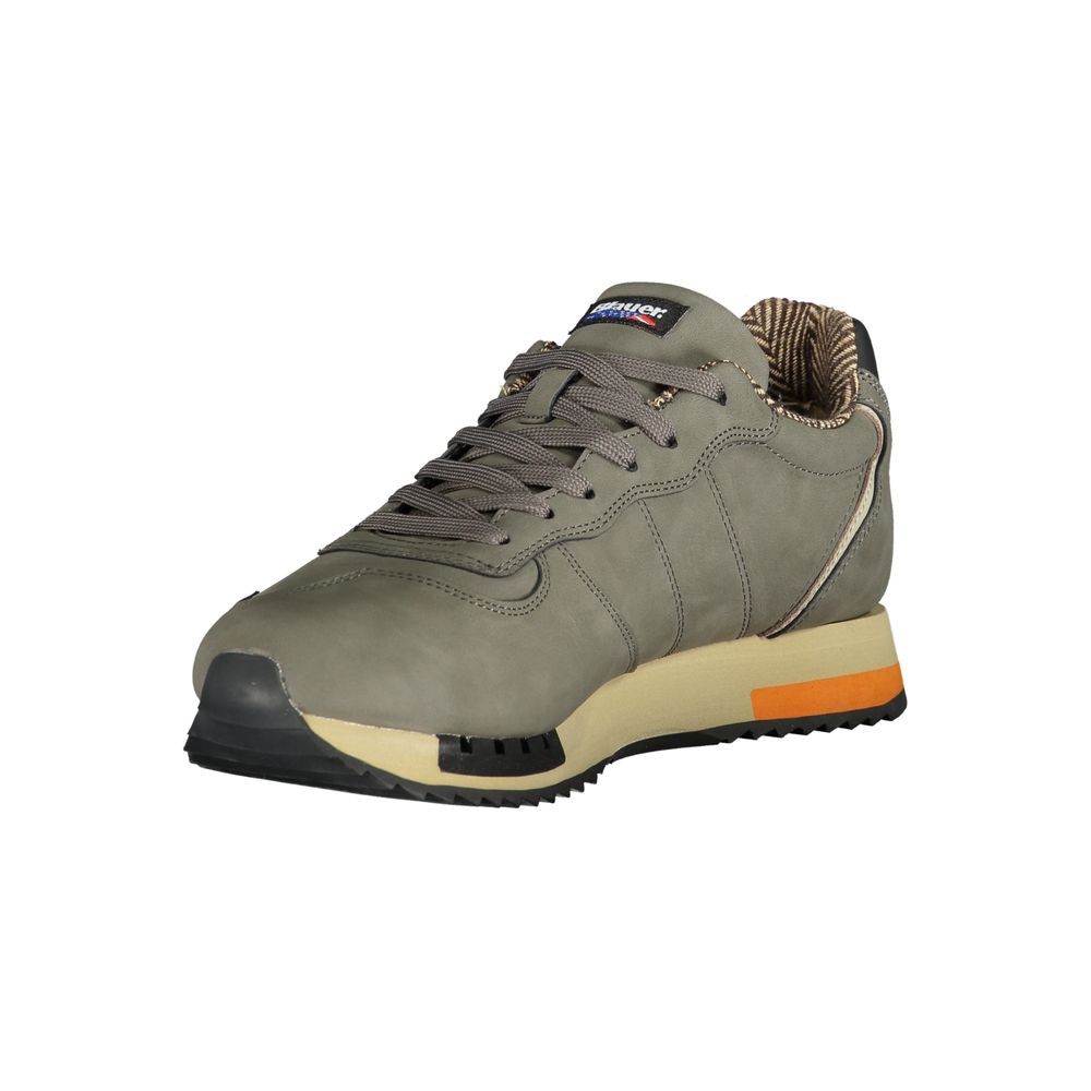 Blauer Gray Polyethylene Men Sneakers