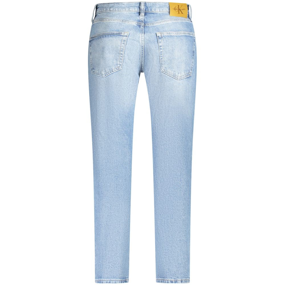Calvin Klein Azzurro Cotton Men Jeans