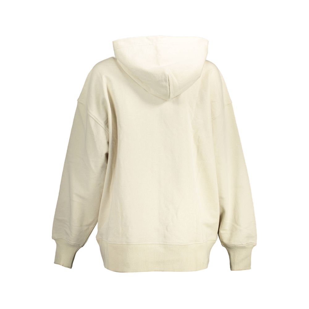 Calvin Klein Beige Cotton Women Sweatshirt
