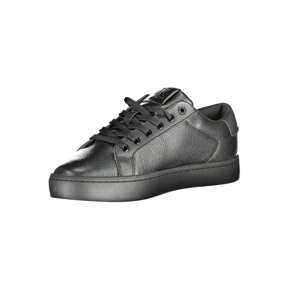 Calvin Klein Black Polyethylene Men Sneakers